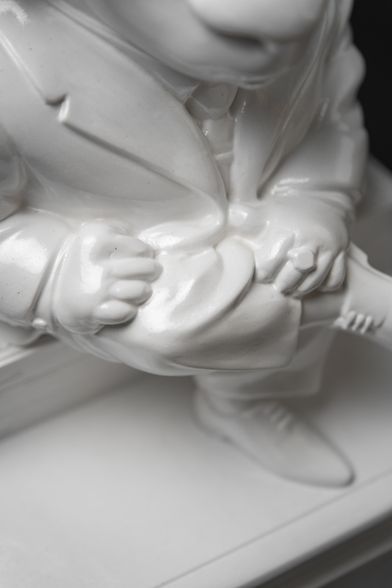 Statuette The Important Taurus with Gold