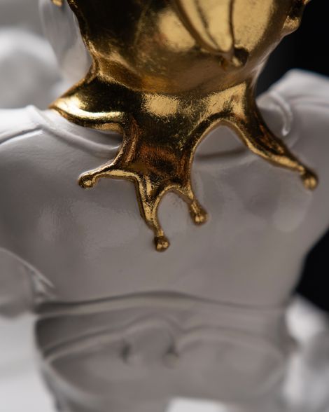 Statuette The Twisted Gemini With Gold