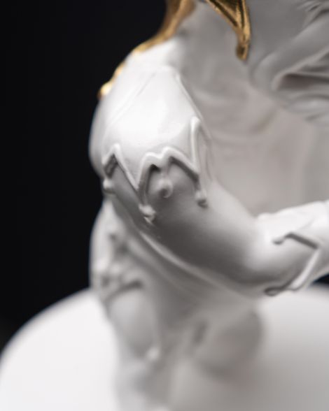 Statuette The Twisted Gemini With Gold