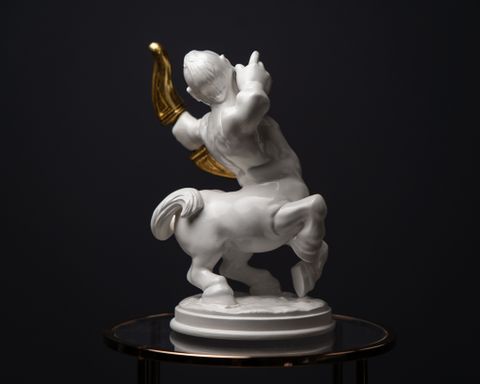 Statuette “Untamed Sagittarius with Gold”