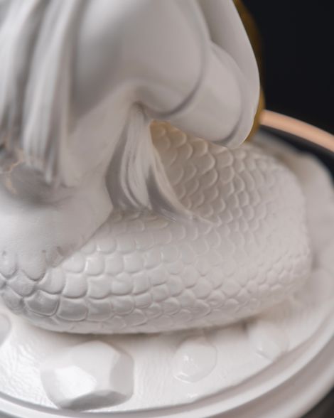 Statuette “Musical Virgo with Gold”