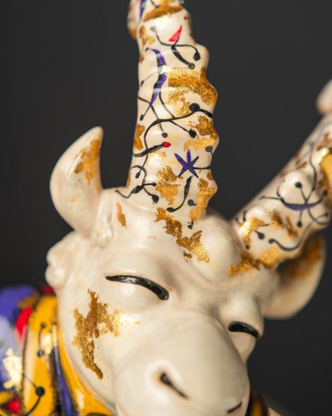 Statuette “Capricorn in the Rhythm of Jazz” — Carnival Collection