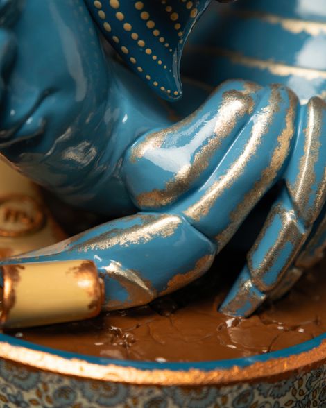 Statuette Scorpio - Blue Masquerade