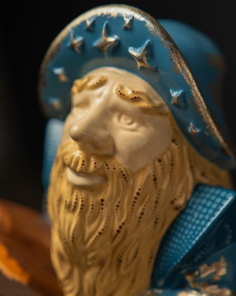 Libra Statuette – Blue Masquerade