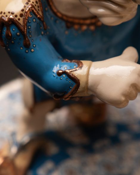 Statuette Gemini – Blue Masquerade