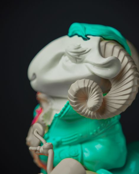 Statuette Aries – The Fool’s Theatre Zodiac