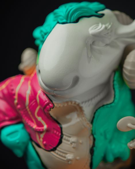 Statuette Aries – The Fool’s Theatre Zodiac