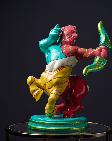 Statuette Sagittarius – The Fool’s Theatre Zodiac