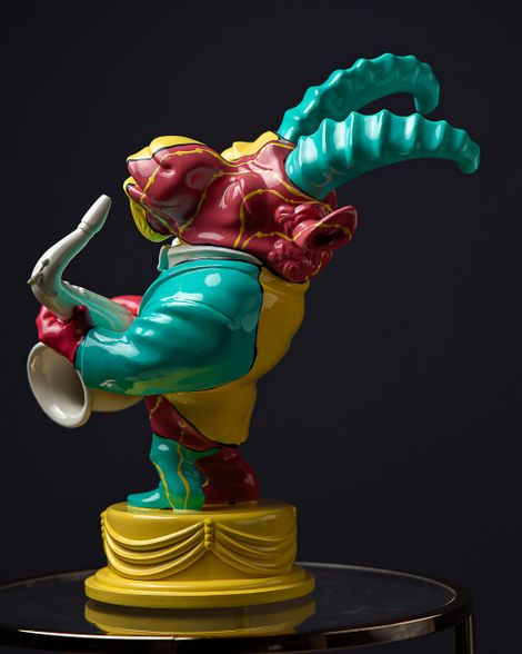 Statuette Capricorn – The Fool’s Theatre Zodiac