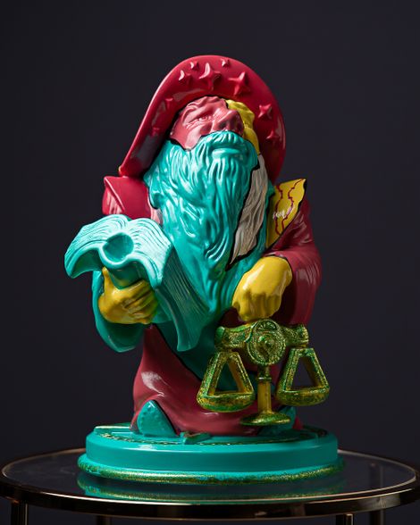 Statuette Libra – The Fool’s Theatre Zodiac