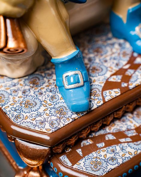 Statuette Leo – Blue Masquerade