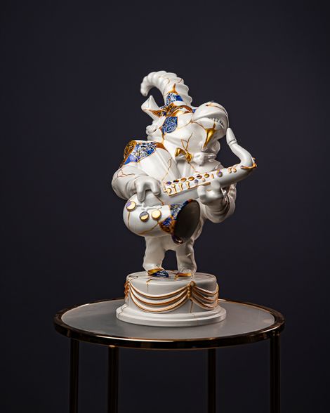 Statuette Capricorn – Zodiac Kintsugi