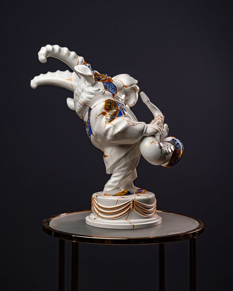 Statuette Capricorn – Zodiac Kintsugi