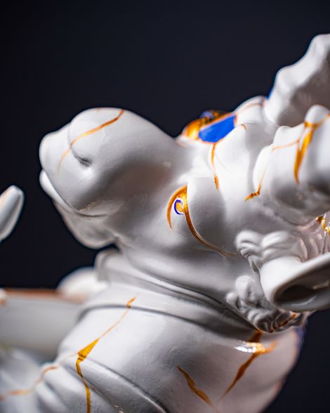 Statuette Capricorn – Zodiac Kintsugi