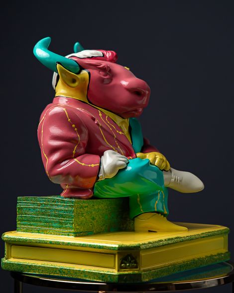 Statuette Taurus – The Fool’s Theatre Zodiac