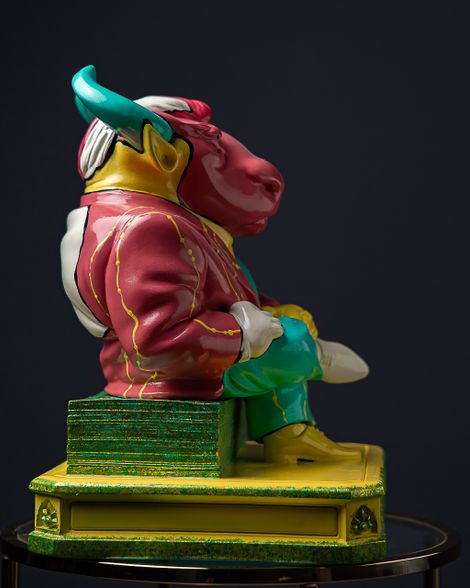 Statuette Taurus – The Fool’s Theatre Zodiac