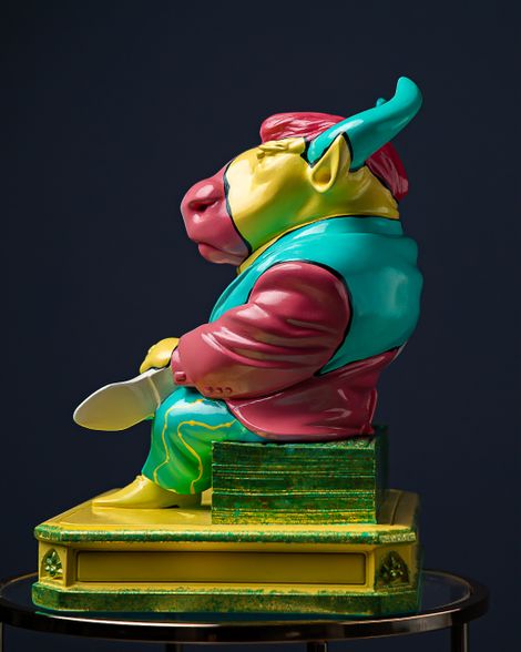 Statuette Taurus – The Fool’s Theatre Zodiac