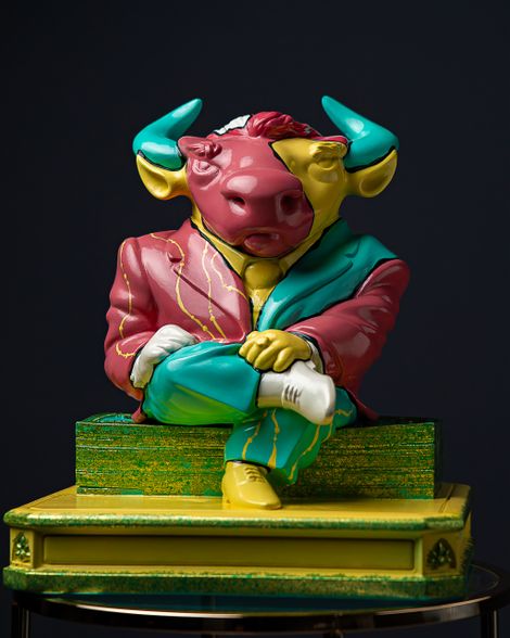 Statuette Taurus – The Fool’s Theatre Zodiac