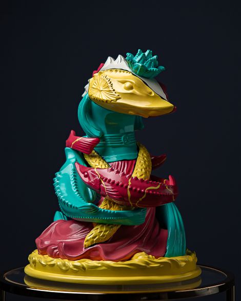 Statuette Pisces – The Fool’s Theatre Zodiac