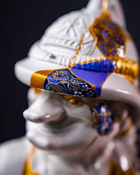 Statuette Aquarius – Zodiac Kintsugi