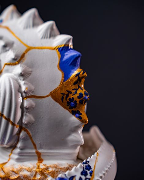 Statuette Pisces – Zodiac Kintsugi