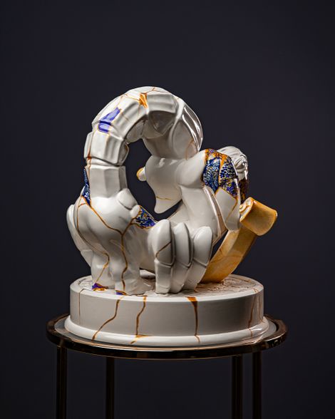 Statuette Scorpio – Zodiac Kintsugi