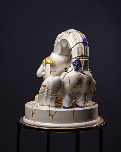 Statuette Scorpio – Zodiac Kintsugi