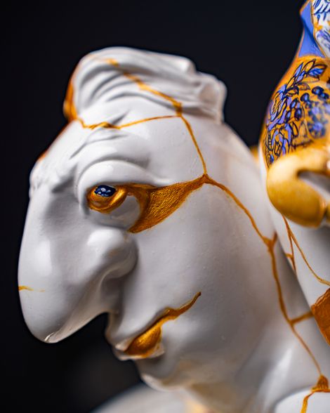 Statuette Scorpio – Zodiac Kintsugi