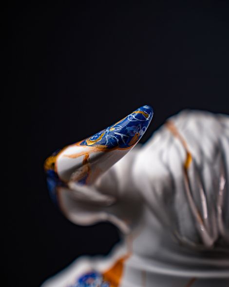 Statuette Taurus – Zodiac Kintsugi