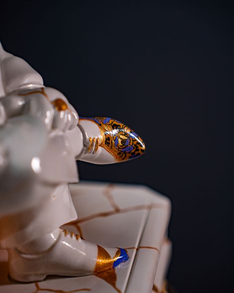 Statuette Taurus – Zodiac Kintsugi