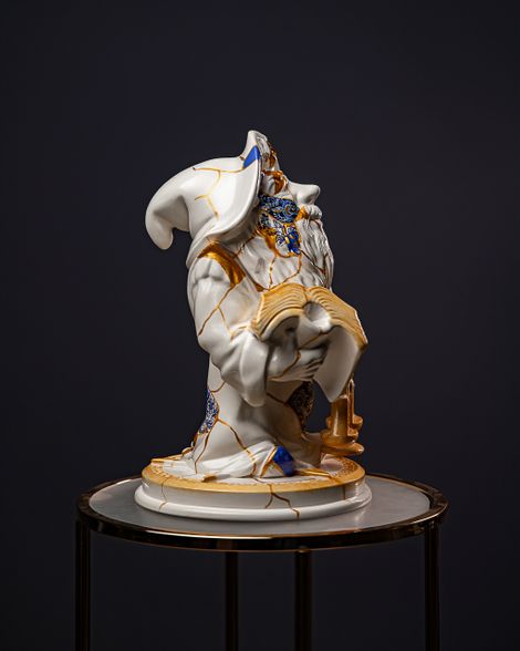 Statuette Libra – Zodiac Kintsugi