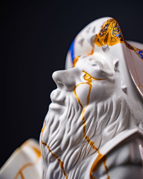 Statuette Libra – Zodiac Kintsugi