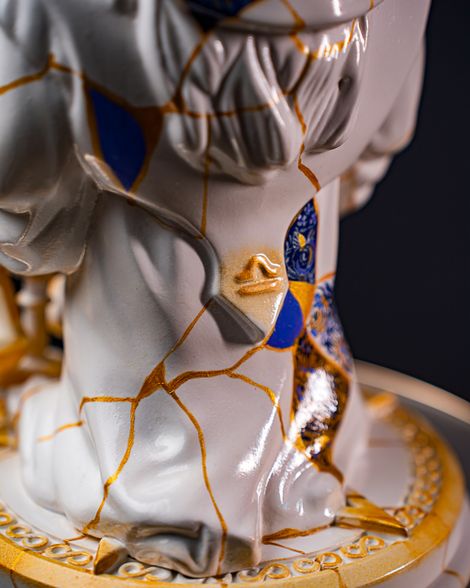 Statuette Libra – Zodiac Kintsugi