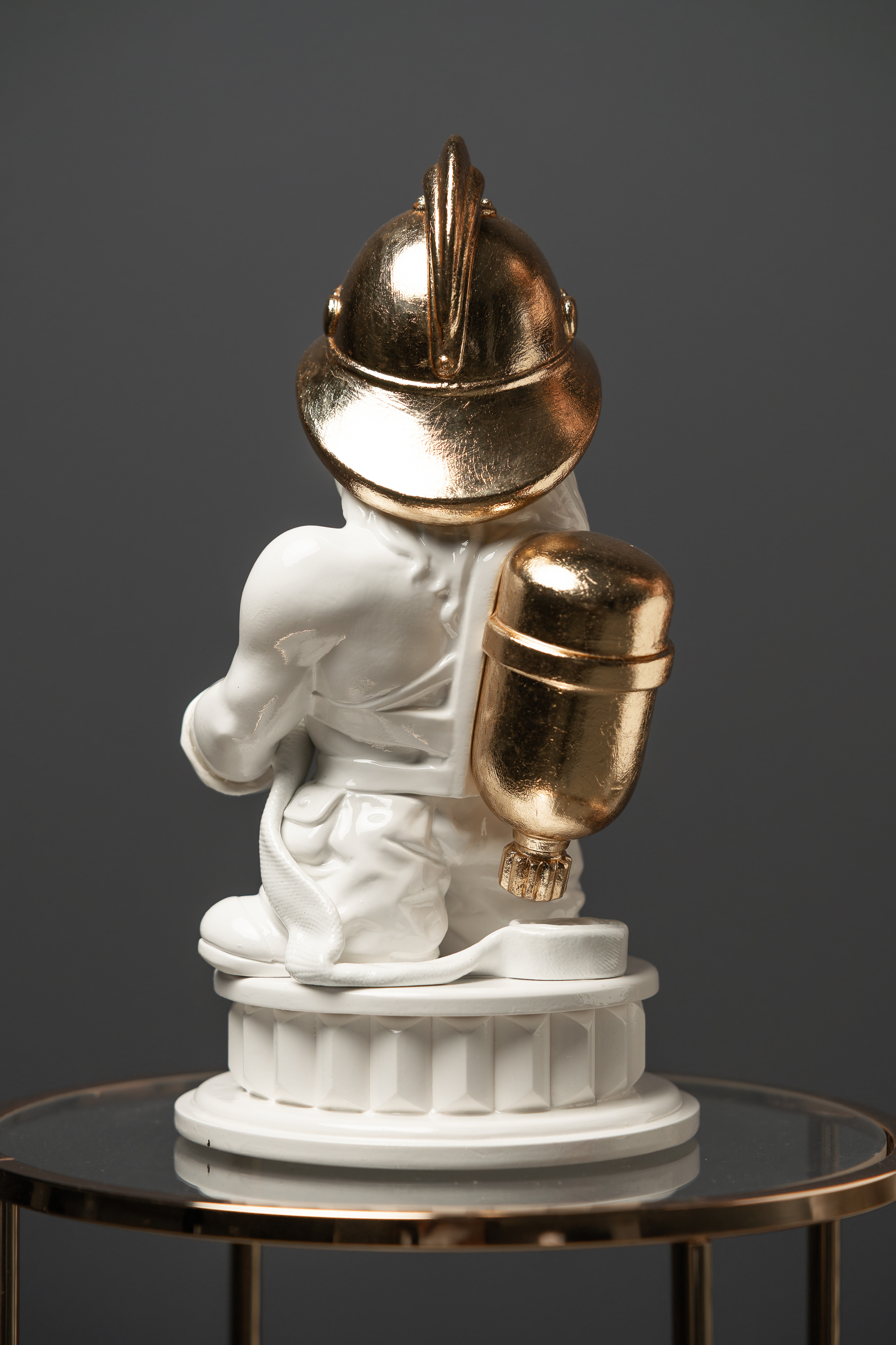 Statuette The Firefighting Aquarius with Gold