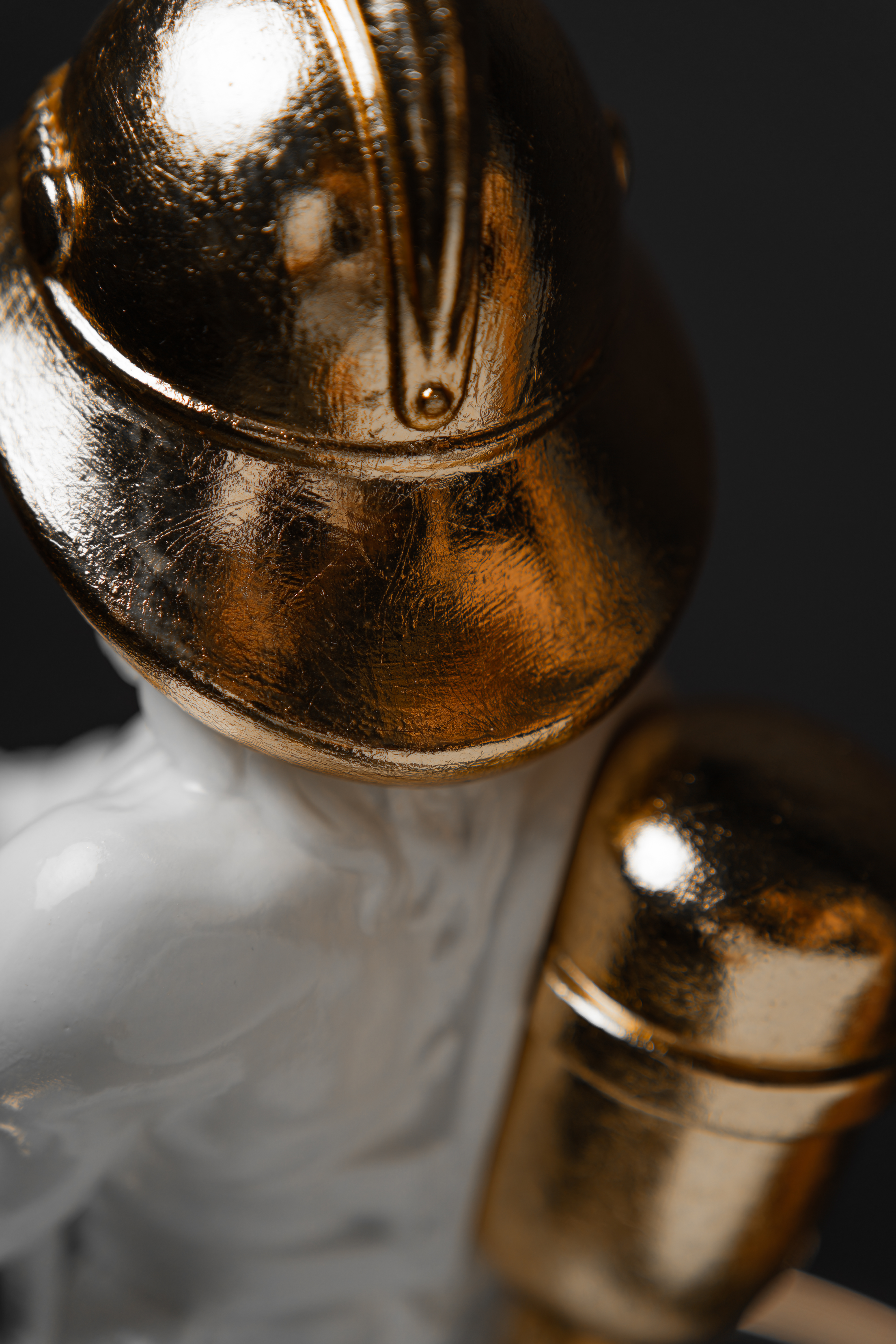 Statuette The Firefighting Aquarius with Gold