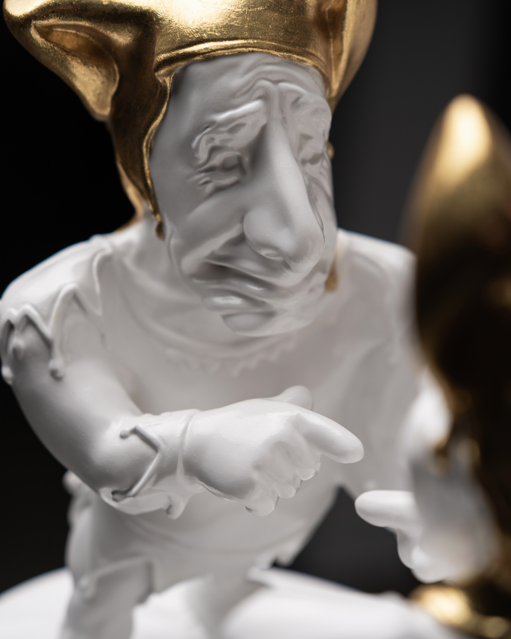 Statuette The Twisted Gemini With Gold