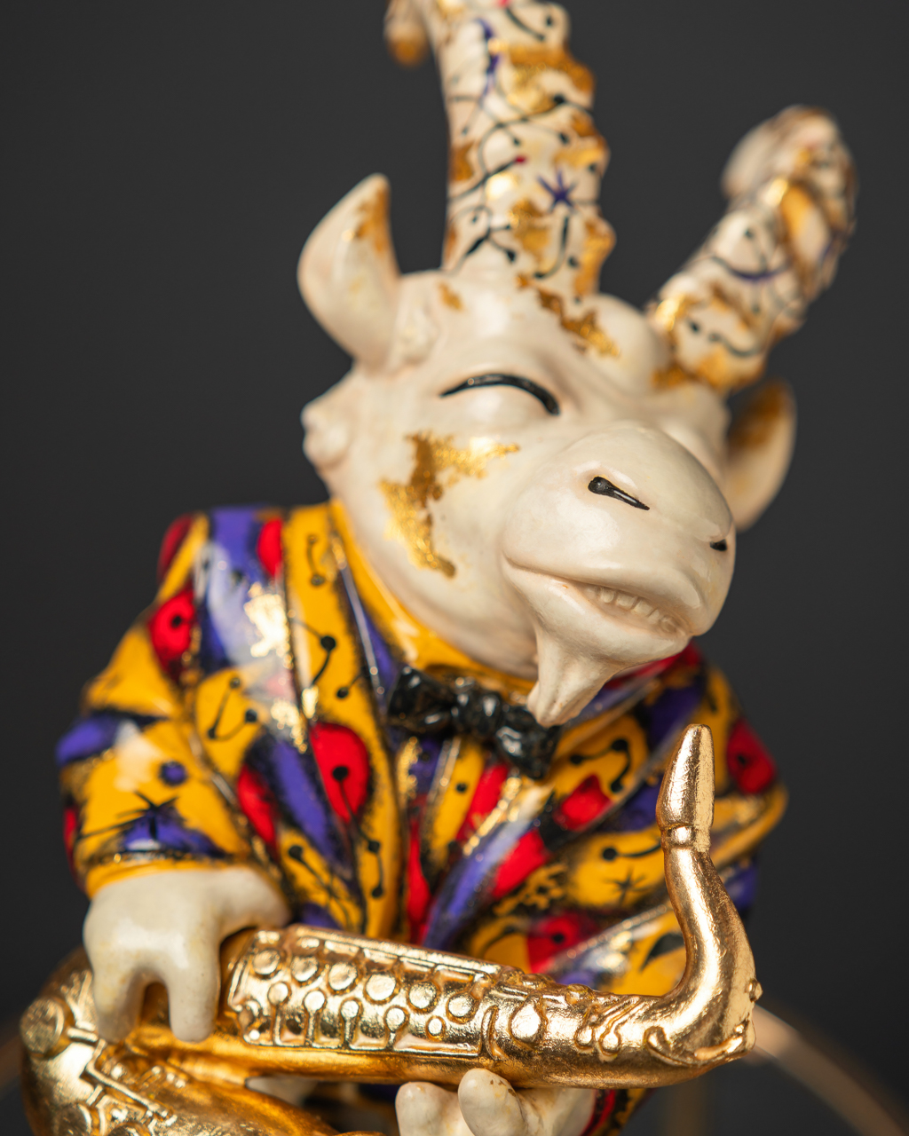 Statuette “Capricorn in the Rhythm of Jazz” — Carnival Collection