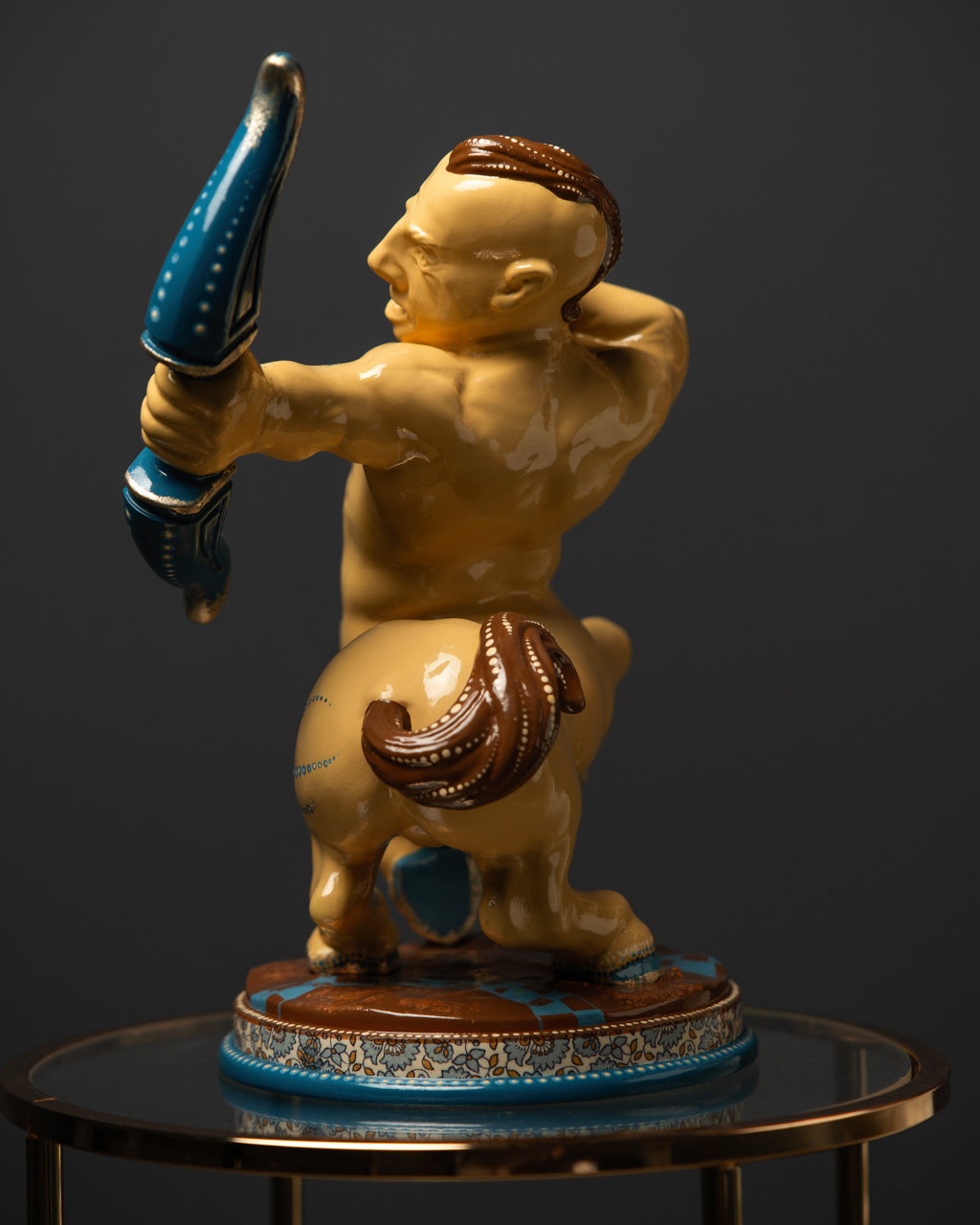 Statoette Sagittarius Blue Masquerade