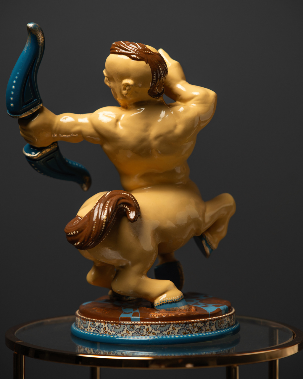 Statoette Sagittarius Blue Masquerade