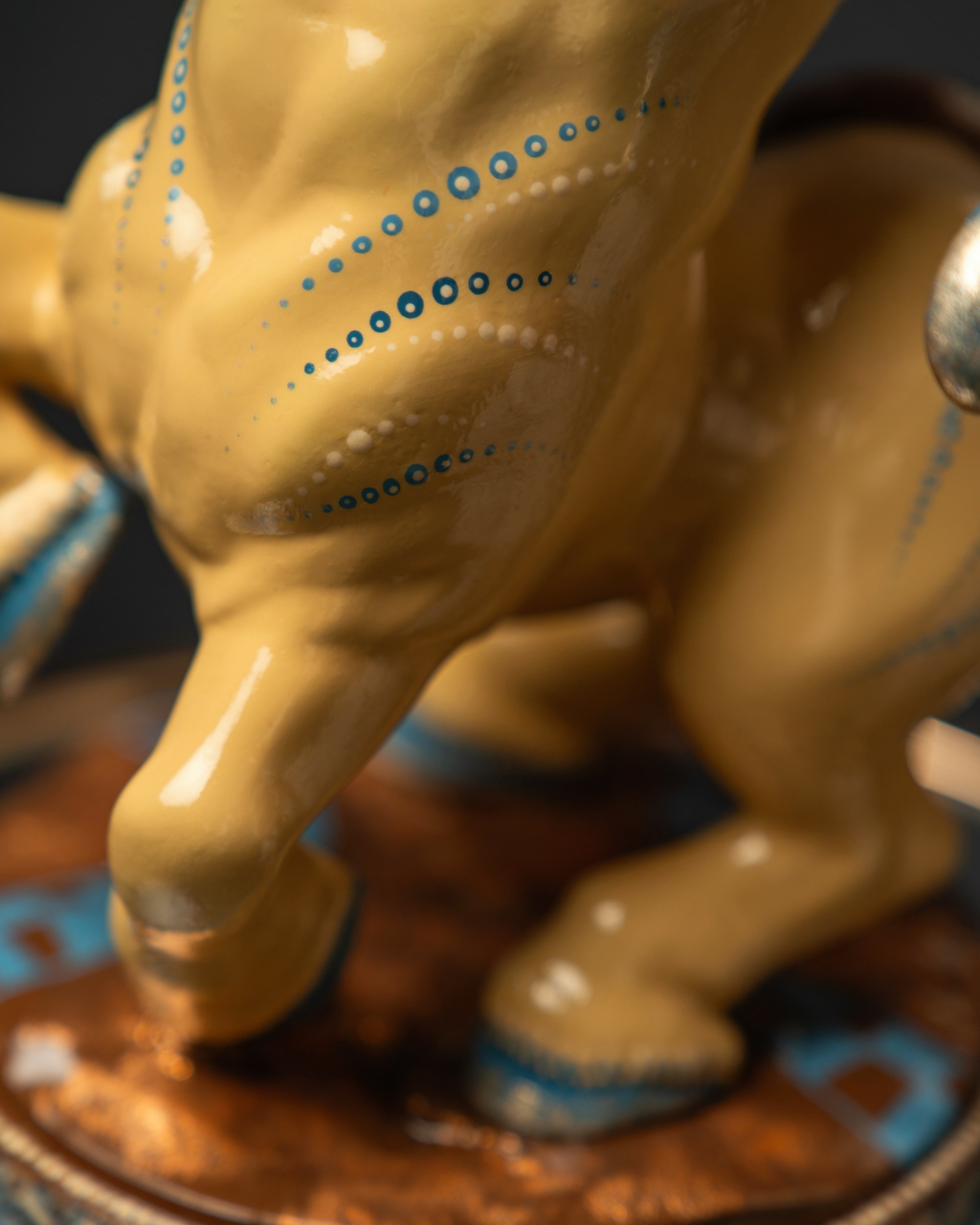 Statoette Sagittarius Blue Masquerade