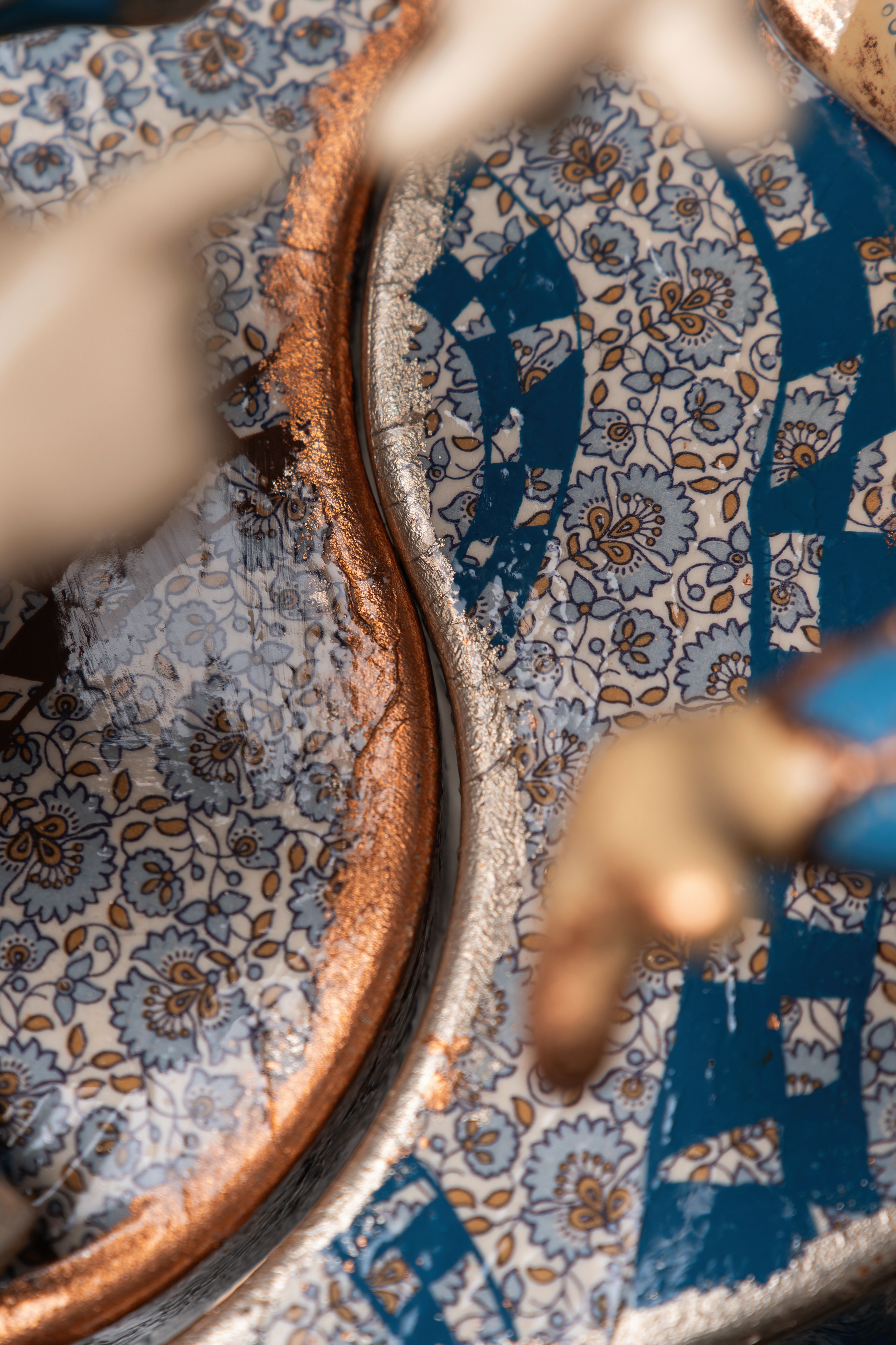 Statuette Gemini – Blue Masquerade