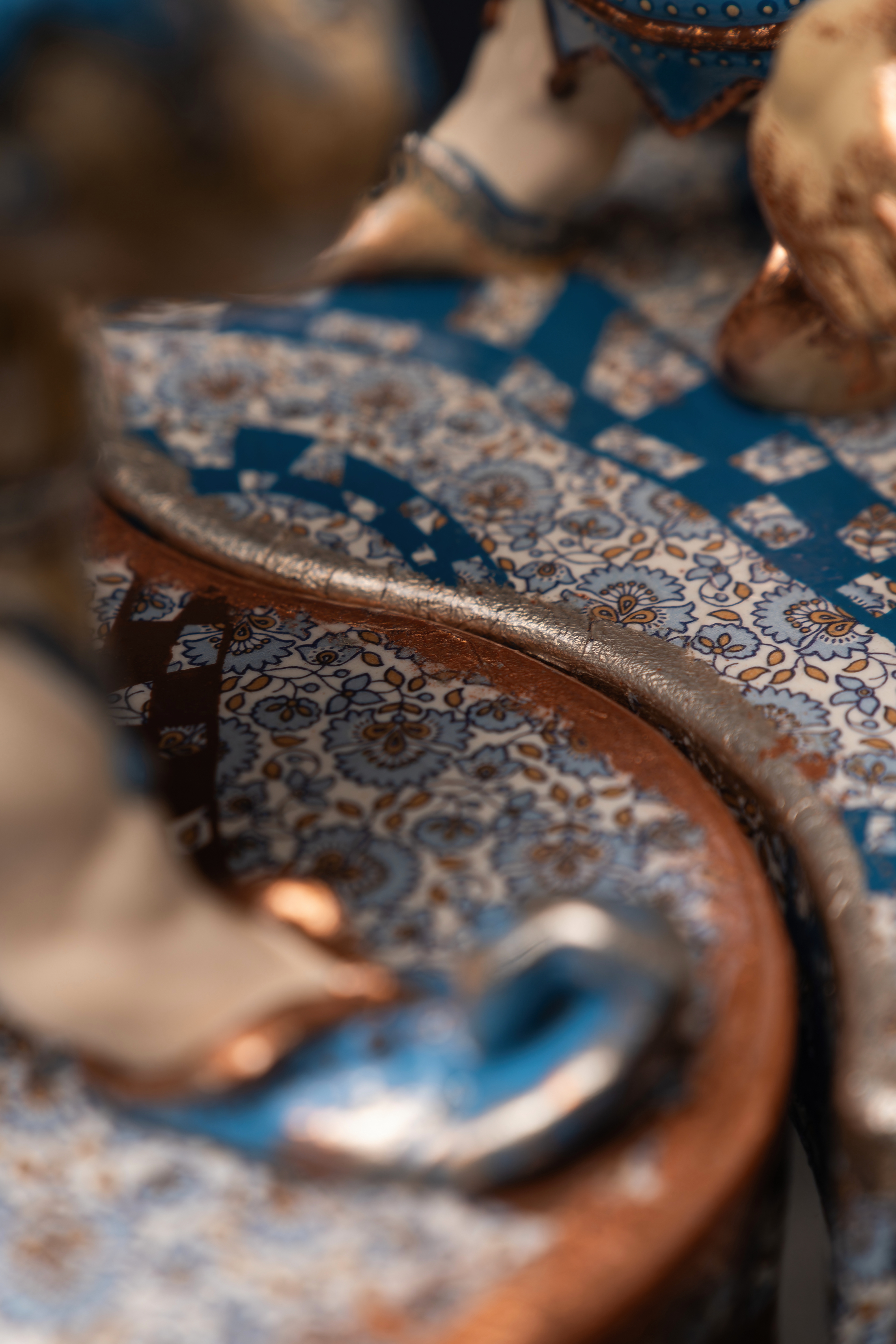 Statuette Gemini – Blue Masquerade