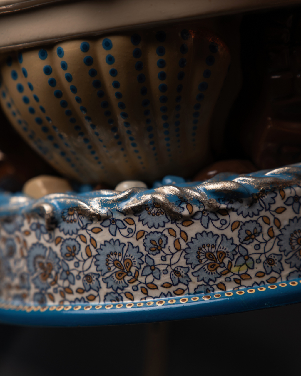 Statuette Cancer – Blue Masquerade