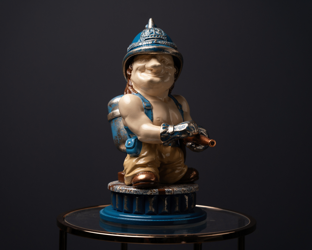 Statuette Aquarius – Blue Masquerade