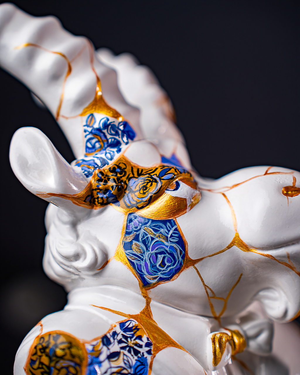 Statuette Capricorn – Zodiac Kintsugi