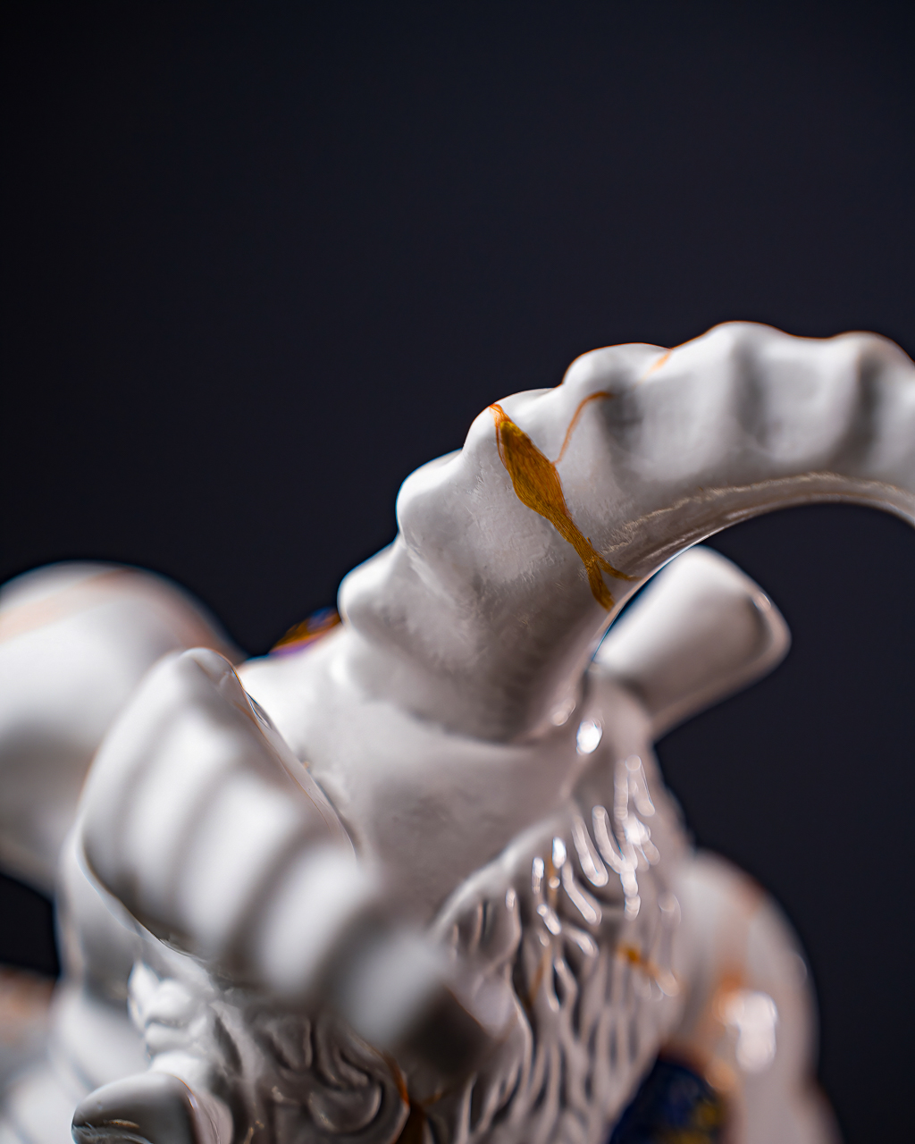 Statuette Capricorn – Zodiac Kintsugi