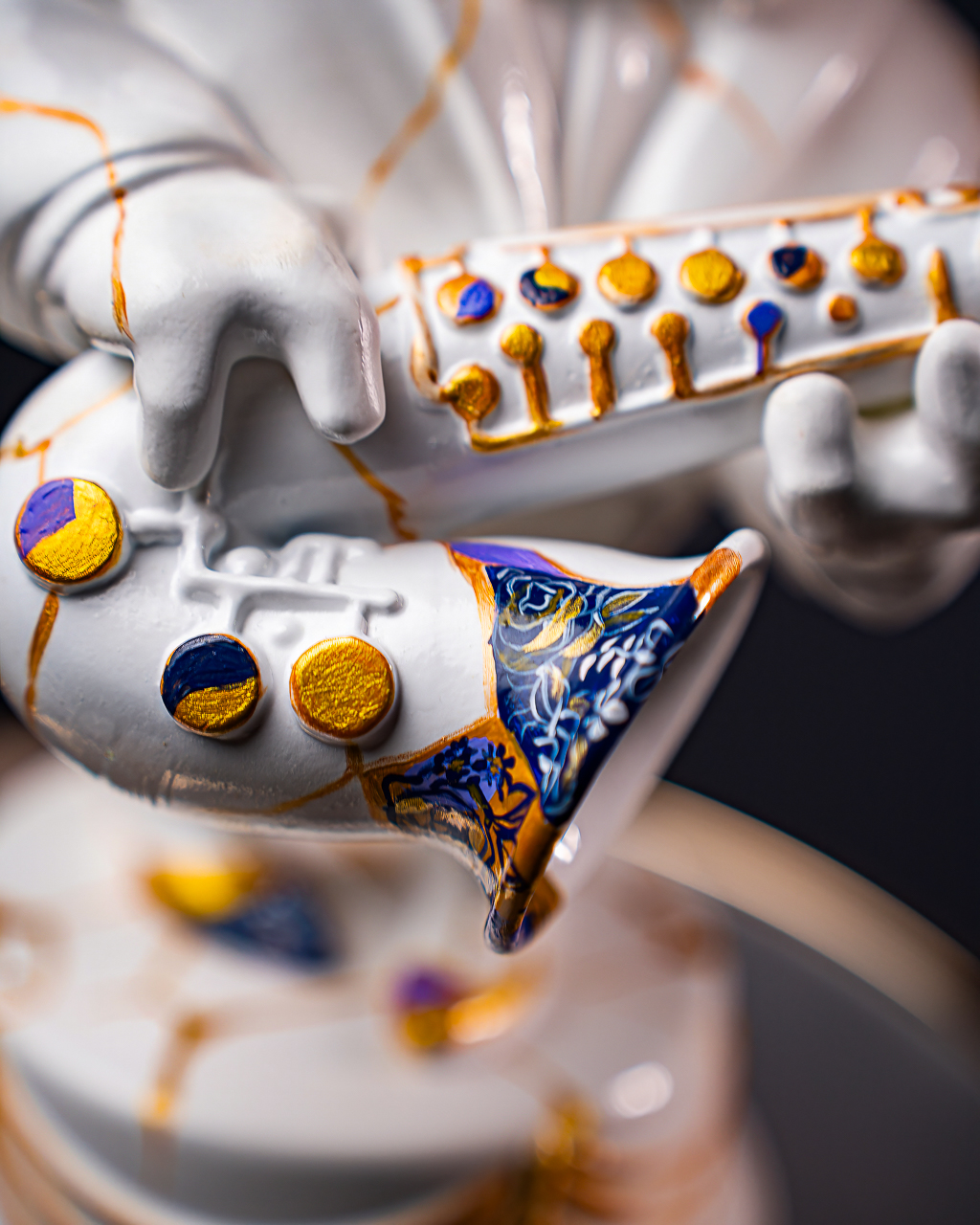 Statuette Capricorn – Zodiac Kintsugi