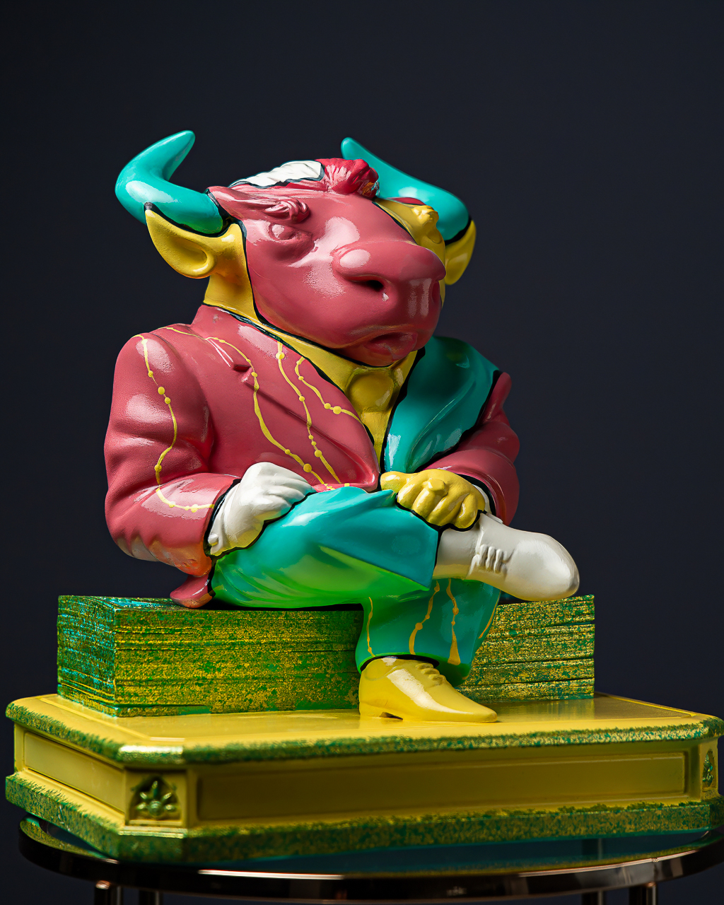Statuette Taurus – The Fool’s Theatre Zodiac