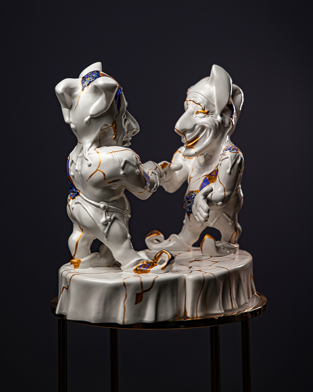 Statuette Gemini – Zodiac Kintsugi
