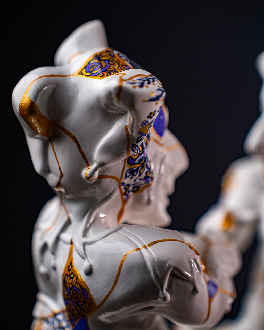 Statuette Gemini – Zodiac Kintsugi